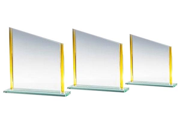 Jade-Glas Trophäe Gold 6768-L