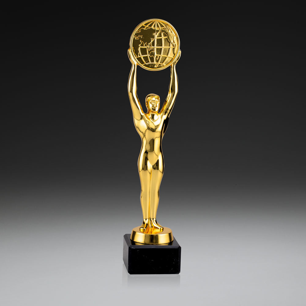 Champion Award mit Weltkarten-Symbol