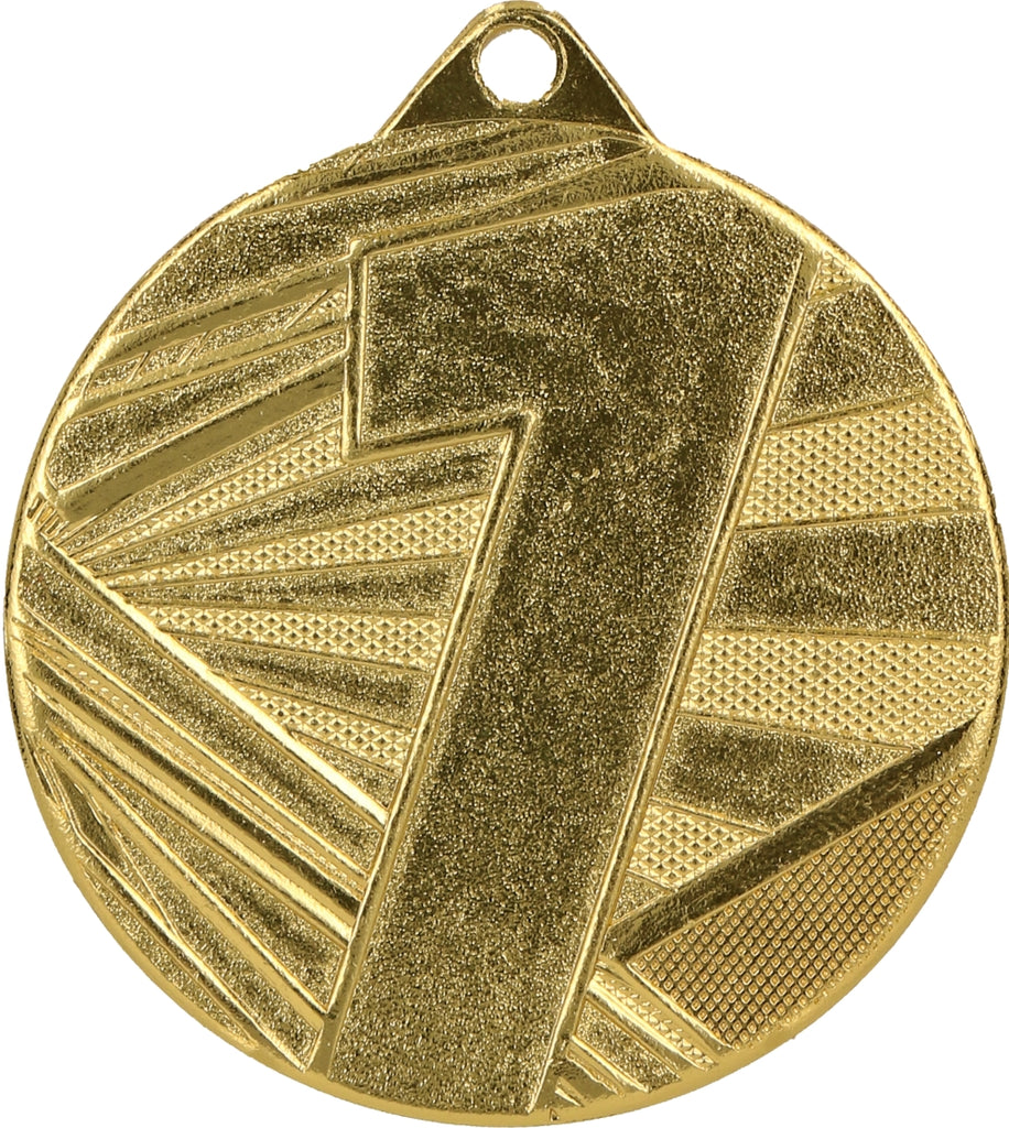 Zahl Medaille ME005/G Ø 50mm SM