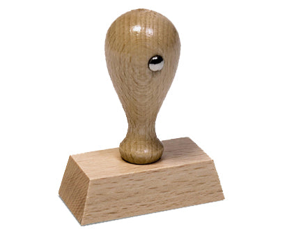Holzstempel rechteckig