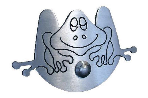 Edelstahl-Klingel Frosch 805009