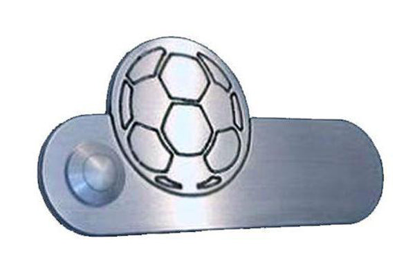 Edelstahl-Klingel Fußball 805019
