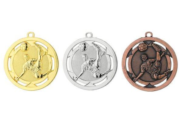Medaille Fußball D4A Ø 50 mm