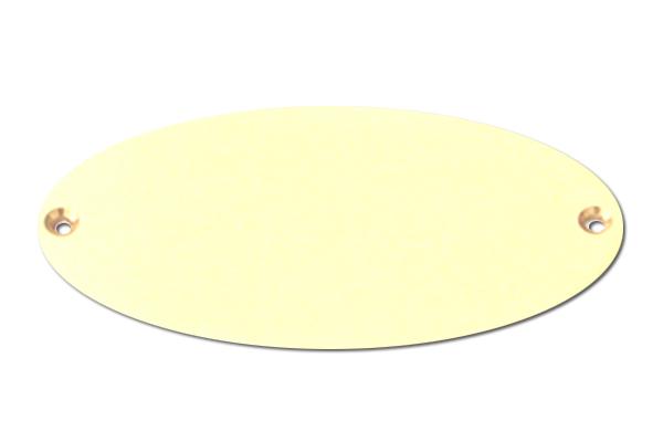 Messing oval matt / M10