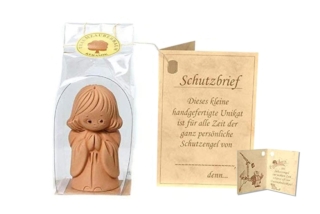 Schutzengel aus Ton