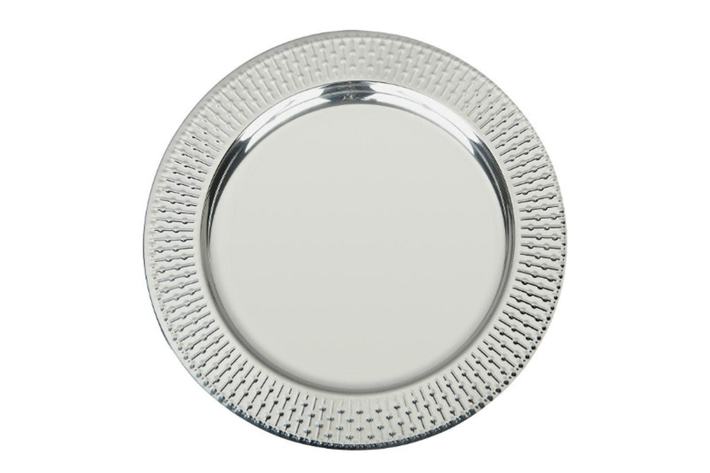 Metalldeko-Teller D125 mit Schild & Emblem