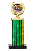 Säulenpokal 135-0 / Grün