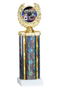Säulenpokal 135-86C / Schwarz