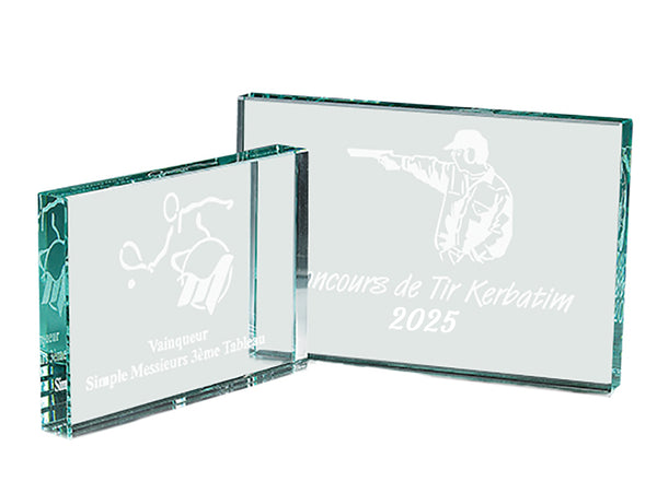 Glas Aufsteller 1672-L