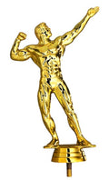 Kunststoff-Figur Bodybuilding (mit Gewinde) 34079
