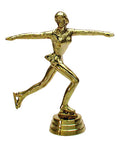 Kunststoff-Figur Eiskunstlauf Damen (mit Gewinde) 34131