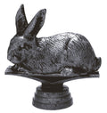 Kunststoff-Figur Kaninchen (mit Gewinde) 34276
