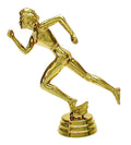 Kunststoff-Figur Leichtathletik Frau (mit Gewinde) 34308