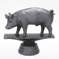 Kunststoff-Figur Schwein (mit Gewinde) 34320