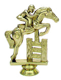 Kunststoff-Figur Springreiten (mit Gewinde) 34380