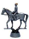 Kunststoff-Figur Dressur (mit Gewinde) 34388