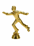 Kunststoff-Figur Rollschuhlauf (mit Gewinde) 34420