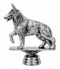 Kunststoff-Figur Schäferhund (mit Gewinde) 34424