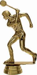 Kunststoff-Figur Squash Herren (mit Gewinde) 34442
