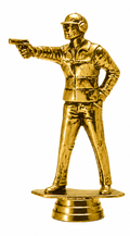 Kunststoff-Figur Pistolenschütze (mit Gewinde) 34474
