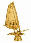 Kunststoff-Figur Surfen (mit Gewinde) 34508