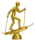 Kunststoff-Figur Langlauf (mit Gewinde) 34538