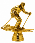 Kunststoff-Figur Skifahren (mit Gewinde) 34544