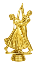 Kunststoff-Figur Tanzpaar (mit Gewinde) 34554