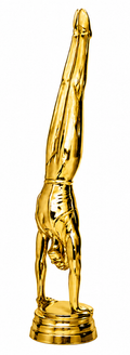 Kunststoff-Figur Turnen Herren (mit Gewinde) 34588