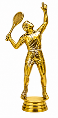 Kunststoff-Figur Tennis Herren (mit Gewinde) 34606