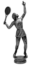 Kunststoff-Figur Tennis Damen (mit Gewinde) 34622