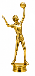 Kunststoff-Figur Volleyball Damen (mit Gewinde) 34640