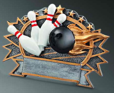 Bowling Plakette 3763x