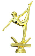 Kunststoff-Figur Turnen Damen (mit Gewinde) 38059
