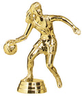 Kunststoff-Figur Basketball Damen (mit Gewinde) 38320