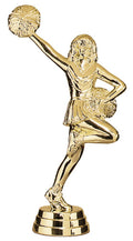 Kunststoff-Figur Cheerleader (mit Gewinde) 38322