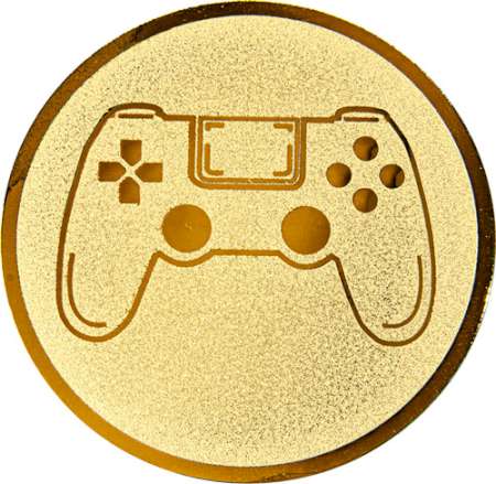 Emblem Gaming Controller (50mm Gold)