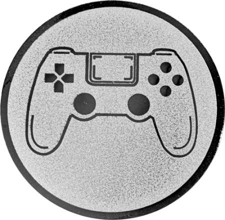 Emblem Gaming Controller (25mm Silber)