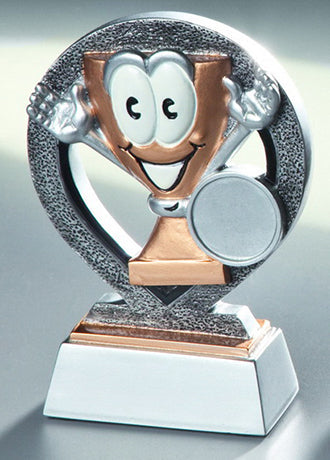 Kinder Pokal 3867 - Silber Gold / 8.7 cm