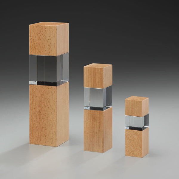 Wooden Cubix 59910 - Holz / 16.5cm / Farbdruck