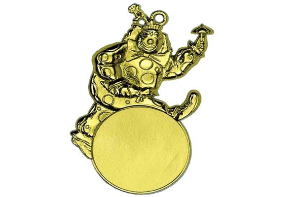 Karnevals Medaille 8996g - Gold / 10.8 cm