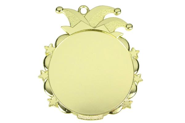 Karnevals Medaille D53 - Gold / 65x70mm