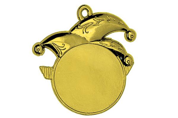 Karnevals Medaille 8993g - Gold / 8 cm