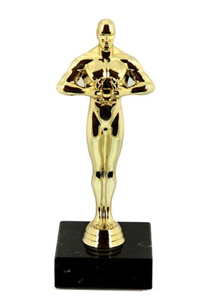 Hollywood Classic Award in Gold - Gold / 18 cm