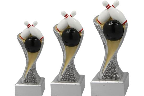Bowling Pokal FG4061 - Mehrfarbig / 14.5 cm