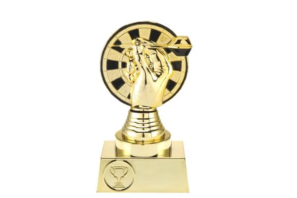 Pokal Dart ST.152 - Gold Schwarz / 13.5 cm