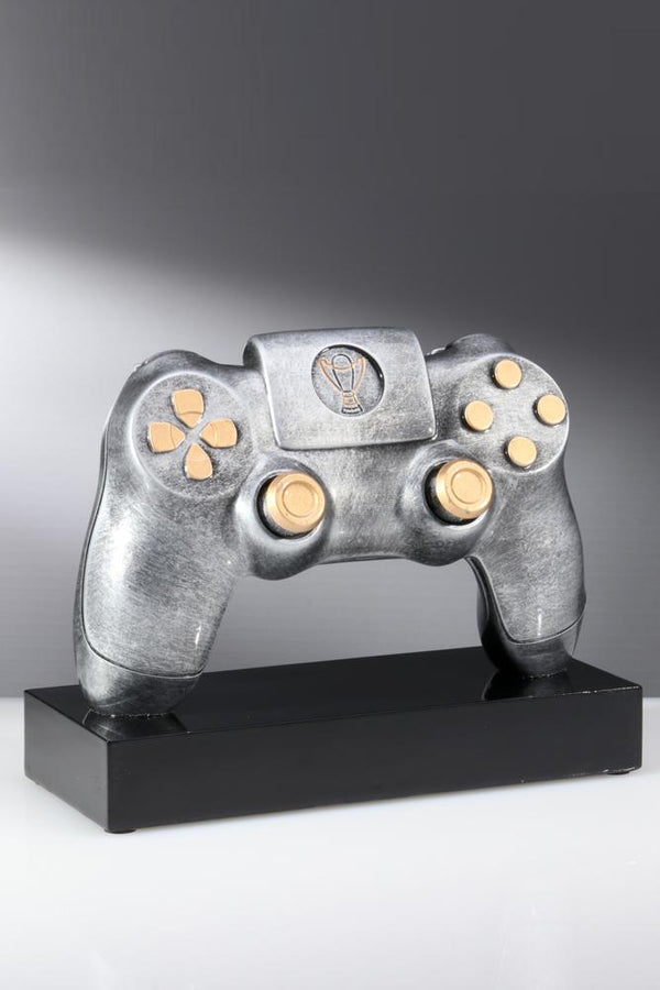 Game Controller 39676 - Silber Gold / 19 x 26 cm