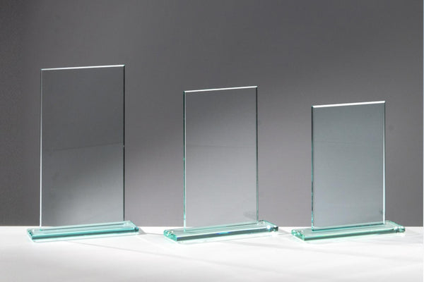 Glas Pokal 3526-L - Transparent / 15 cm / Laser-Gravur