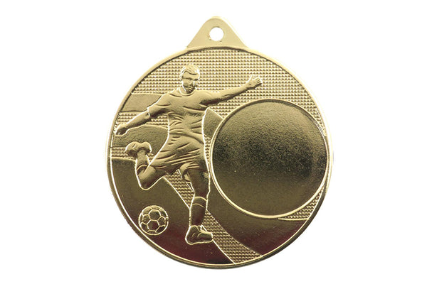 Medaille Fußball 396 Ø 50 mm - Gold / 50 mm