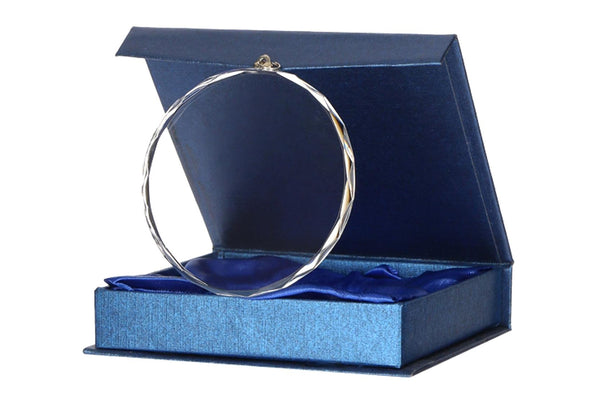 Glasmedaille 84265.99 Ø 70mm - Glas Transparent / 70 mm / Lasergravur